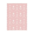 thumbnail image 4 of ZNDUO Pink Abstract Pistil Art Pattern Pattern Thickening Blanket, Fluffy Soft Cozy Flannel Throw Blankets, 40"x30" Inches, 4 of 8
