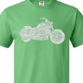 thumbnail image 4 of Inktastic Distressed Motorcycle T-Shirt, 4 of 5