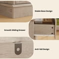 thumbnail image 6 of Kselythan Dresser for Bedroom with 6 Drawers, Modern Chest Featuring LED Lights and Charging Station, Spacious Storage Cabinet for Living Room or Hallway, 6 of 8