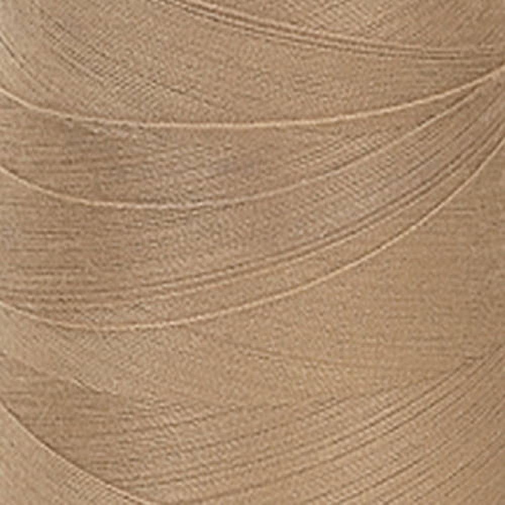 (4 pack) Coats & Clark Surelock Cone Beige Polyester Sewing Thread, 3000 Yards