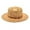 Brown, variant on Western Cowboy Riding Hat Straw, White, One Size