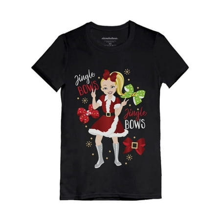 

Tstars Girls Christmas Shirts Gift Toddler Jojo Siwa Christmas Shirt Jingle Bows Jojo Kids Family Holiday Shirts Xmas Party Christmas Gifts for Girl Infant Girls Fitted Birthday Gift T Shirt