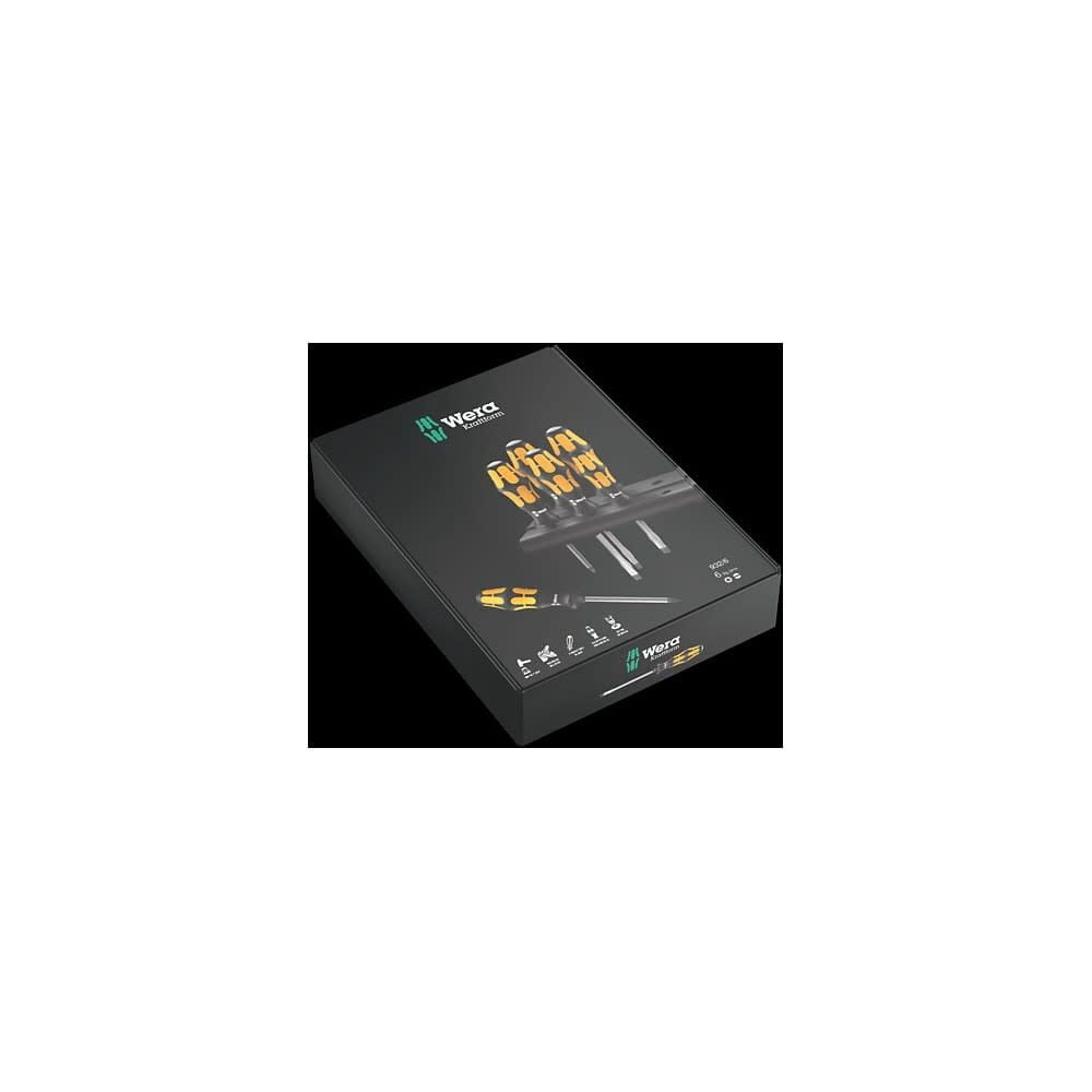 Wera Tools Kraftform 932/6 Chiseldriver And Rack Screwdriver Set