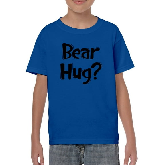 Bear Hug? T-Shirt Juniors -Smartprints Designs, Large