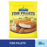 Gorton's Crunchy Breaded Fish 100% Whole Fillets, Wild Caught Pollock, Frozen, 26 Count, 50 oz.