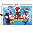 thumbnail image 6 of Spidey and his Amazing Friends Background Taspestry Post Banner Backdrop Party Supplies Wall Decor, 6 of 6