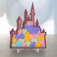 thumbnail image 4 of Frascos Y Fichas De Recompensa Tarro de recompensa para el aula, decoración artesanal de madera para niños (castillo), rojo, 30 Uds., 4 of 7