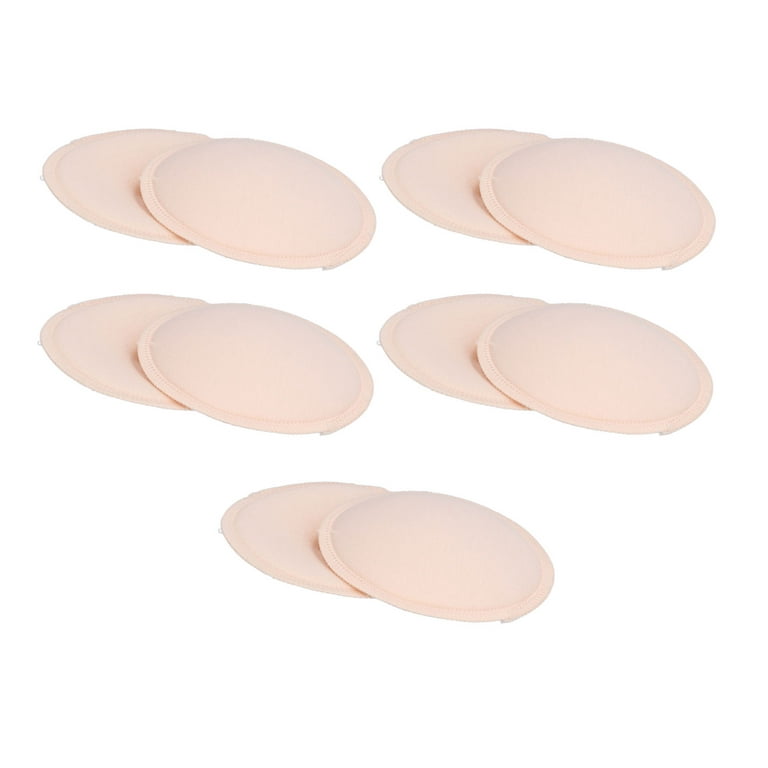 NuAngel Cotton Washable and Reuseable Nursing Pads, 4 Count, Color - Beige  