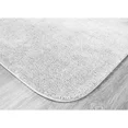 thumbnail image 3 of Gorgeous Home Linen 3pc Bathroom Soft Rug Set Large Rug , Contour Mat, and Toilet Lid Cover Rubber Backing Solid Color Off White #6, 3 of 6