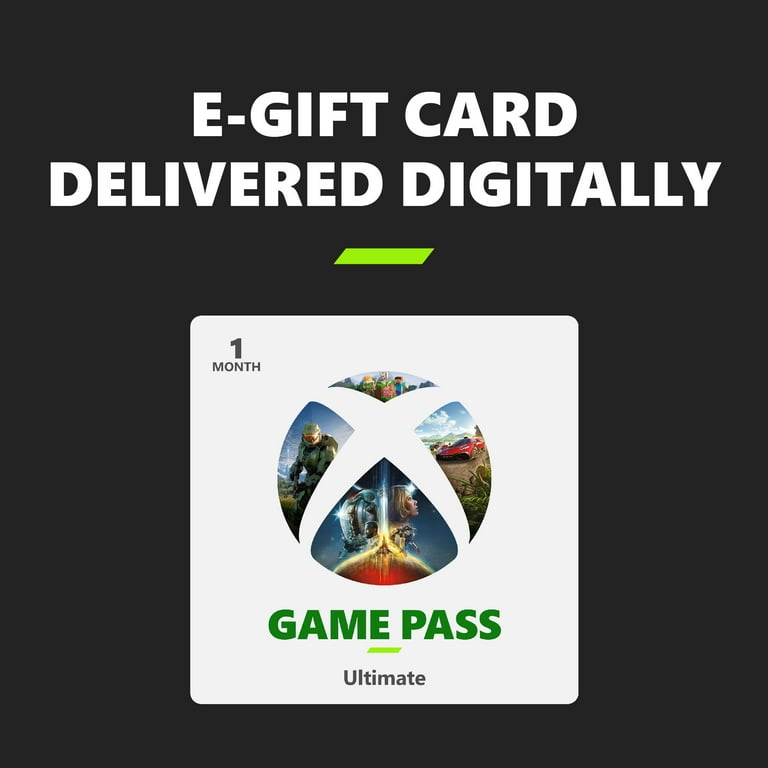 Xbox Game Pass Ultimate 1 Month 16.99