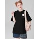 thumbnail image 1 of Vintage Round Neck Geometric Print T-Shirt for Women, Short Sleeve, Polyester, Machine Washable, Casual, Print, 1 of 6