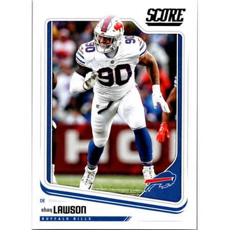 - 2018 Score #39 Shaq Lawson Buffalo Bills Football Card
