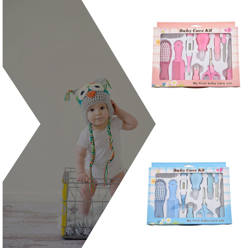 10pcs/Set Multifunction Newborn Baby Kids Nail Hair Health Care