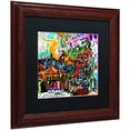 thumbnail image 2 of Trademark Fine Art "A Nice Place To Live" Canvas Art by Josh Byer, Black Matte, Wood Frame, 2 of 4
