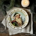 thumbnail image 4 of Set of 4 Ceramic Plates, Elegant Halloween and Christmas Tableware Collection (Victorian Elegance Set of 4 Plates with Real Gold Trim), 4 of 10