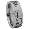 thumbnail image 3 of Believe Tungsten Carbide Ring, 3 of 9