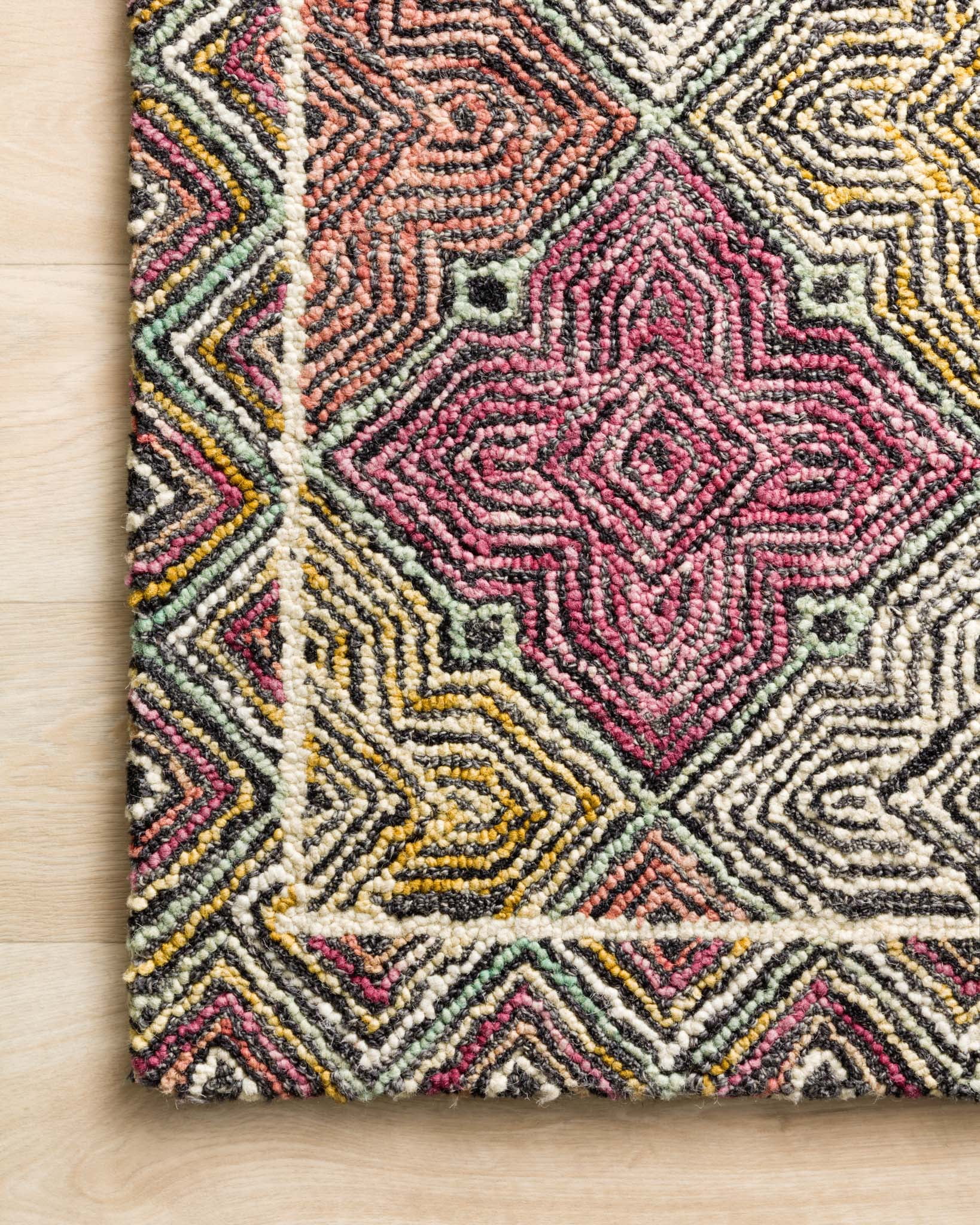 Loloi Spectrum Geometric Charcoal / Multi Area Rug