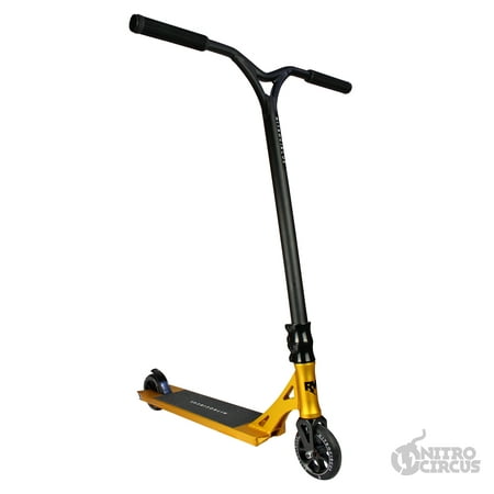 Nitro Circus Ryan Williams Signature Complete Pro Scooter - Gold/Black - As Seen on