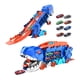 thumbnail image 1 of Vehículo de transporte de dinosaurios Vogacara con 8 coches minicoches portátil, 1 of 6