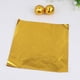 thumbnail image 3 of ColoMX 200pcs 15x15cm Papel de embalaje de alimentos Láminas de aluminio DIY Chocolate Candy Tea Embalaje de regalo Papel de aluminio para la tienda del hogar (dorado), 3 of 7