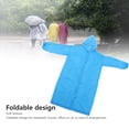 thumbnail image 4 of 5Pcs Hooded Raincoat, Thickened EVA Reusable One Piece Hooded Rain Poncho Jacket For Adult, 4 of 8