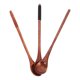 thumbnail image 2 of 3 cucharas pequeñas de madera con mango largo para café, té, postres, mermeladas, pasteles, helados, capuchinos, mezclar y remover, 2 of 7