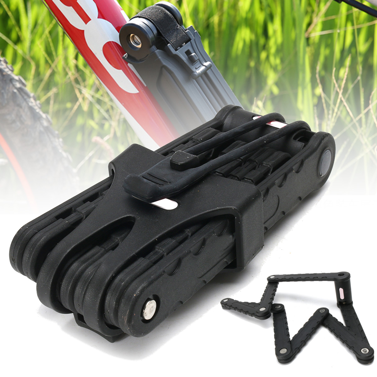 4 Digit 200mm Antitheft Alloy Bike Folding Locks Bicycle Cycling