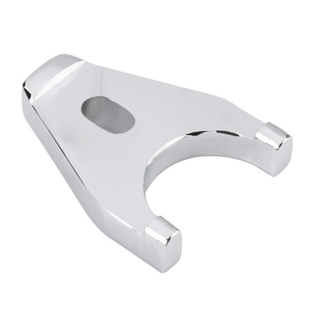 Chrome Distributor Hold Down Clamp - Ashata Chrome Billet Aluminum Distributor Clamp Hold Down for Chevy SBC BBC SB BB HEI Electronic, Aluminum Distributor Clamp, Distributor Clamp Hold Down