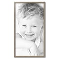 thumbnail image 2 of ArtToFrames 25" x 46" Silver Picture Frame, 25x46 inch Silver Wood Poster Frame (WOM-5023), 2 of 7