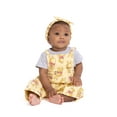 thumbnail image 2 of Winnie the Pooh Baby Girls Romper Set, 3-Piece, Sizes 0/3M-24M, 2 of 6