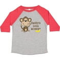 thumbnail image 3 of Inktastic Daddy's Little Monkey Boys or Girls Toddler T-Shirt, 3 of 5