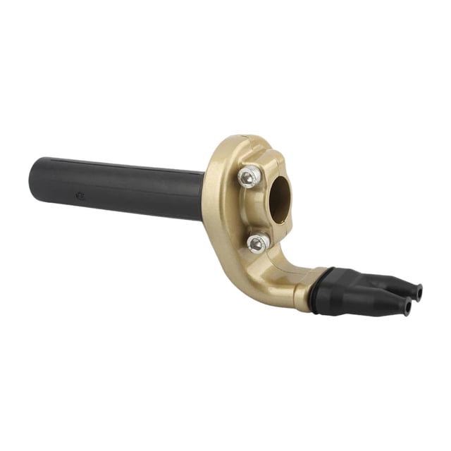 S SERENABLE Motorcycle Quick Turn Throttle 7/8" Double Line Handle Motocross Accessories Black Gold