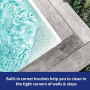 Blue Torrent Pool Brush, 360 Degree Bristles, 3 Pack
