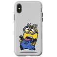thumbnail image 1 of Funda para iPhone X/XS Minions Dave Corriendo con la Lengua Fuera, 1 of 3