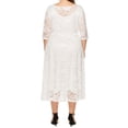 thumbnail image 4 of CEHVOM Robe de Soirée pour Femme, Grande Taille, en Dentelle Ajourée avec Poches, Jupe Longue, Solde, 4 of 4