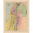 thumbnail image 2 of Case 26x32 Black Ornate Wood Framed with Double Matting Museum Art Print Titled - Middle East Palestine Israel - Case 1878, 2 of 4