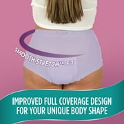 (4 pack) Assurance Womens Incontinence and Postpartum Underwear, XXL, Maximum Absorbency, 19 Count