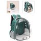 thumbnail image 5 of portátil de viaje para mascotas, transpirable para perros, gatos, cápsula para cachorros, impermeable transparente transpirabl - Verde Sunnimix Transportín de viaje para mascotas, 5 of 7
