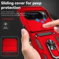 thumbnail image 4 of for Google Pixel 9 Pro XL Case with Slide Camera Cover HD Screen Protector [Military Grade 16ft. Drop Tested] Magnetic Ring Holder Kickstand Protective Phone Case for Google Pixel 9 Pro XL, Red, 4 of 17