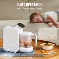 thumbnail image 6 of 5-in-1 Baby Food Maker, 430W Steamer & Blender, 750ml Tritan Bowl, Stainless Steel Grinder for Puree, Fruit, Veggie, Meat – Easy Baby Food Processor, 6 of 6