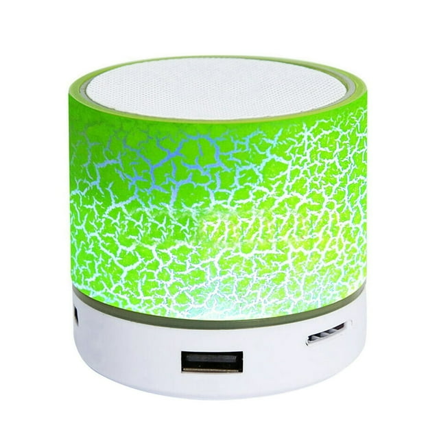 MesaSe Boc Haut-Parleur Portable LED Mini Volume Plus Fort Haut-Parleur Portable Compatible Bluetooth pour l'Extérieur