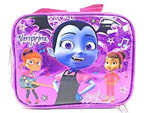 Vampirina Girl's Dual Compartment Insulated Soft Lunch Box Purple/Multi 