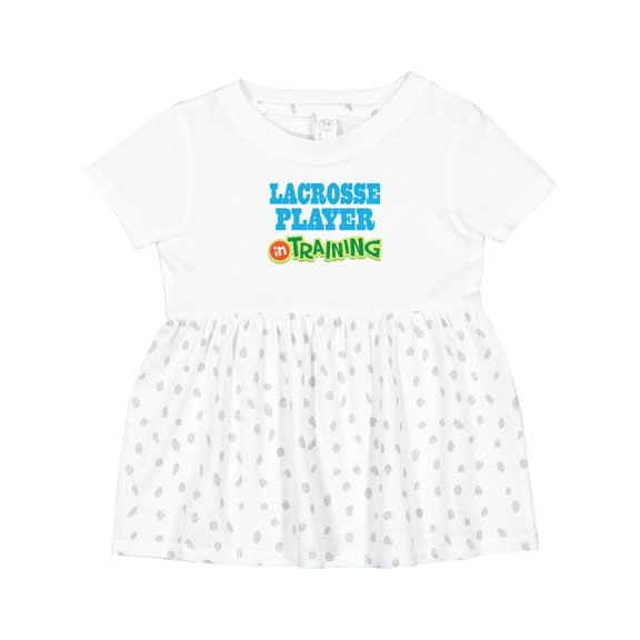Inktastic Lacrosse Player in Training Girls Baby Dress