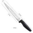 thumbnail image 4 of Gourmet Easy - Stainless Steel Blade Utility Knife - 5.9 inches, Silver, 4 of 8