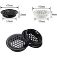thumbnail image 2 of Easy Installation Ventilation System, Stainless Steel Air Vents Honeycomb Design for Fresh Environment, Dust-Proof Mesh Hole Louver for Multiple Applications (24 Pieces), 2 of 5