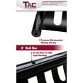 thumbnail image 5 of TAC 3" Bull Bar Black Compatible with 2017-2023 Honda Ridgeline Pickup Truck Front Brush Bumper Guard Grille Guard Push Guard SUV Off Road Automotive Exterior Accessories, 5 of 6