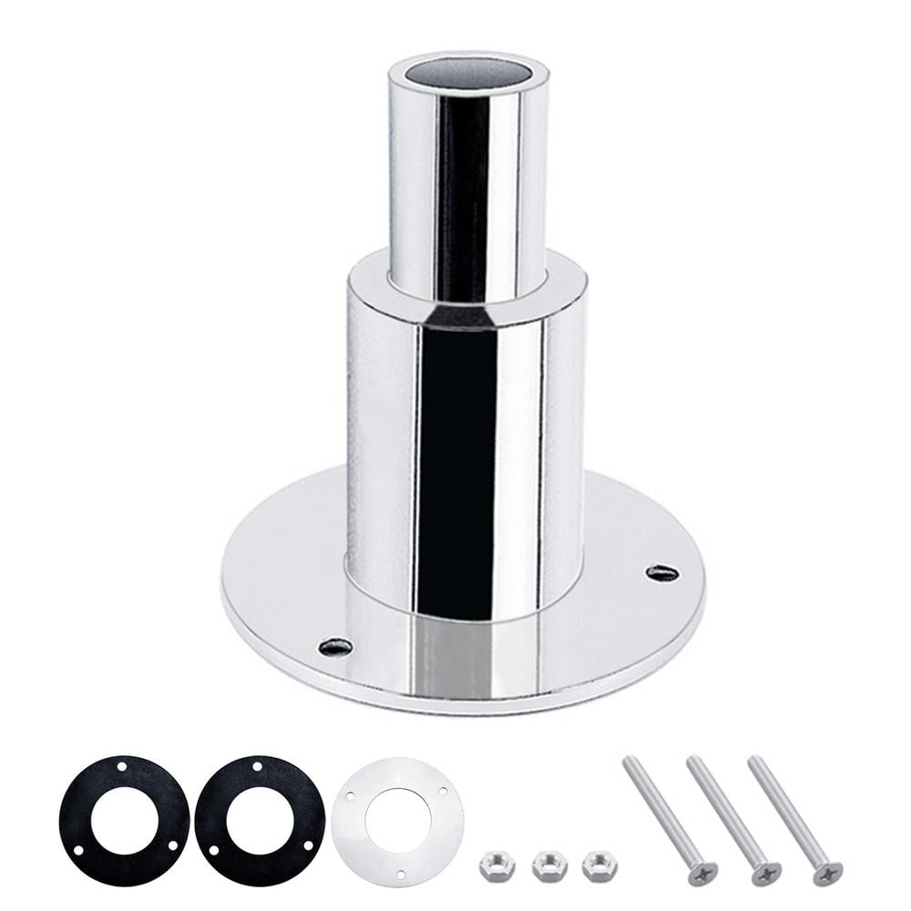 Exhaust FittingsStainless Steel 316 Straight Thru Hull Exhaust Skin