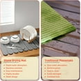 thumbnail image 6 of CoreStraw Foldable Stone Drying Mat – 24"x16" Diatomaceous Earth, Fast-Drying, Non-Slip, Heat-Resistant, 6 of 7