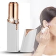thumbnail image 2 of Rasoir pour Femmes en Forme de Rouge à Lèvres Mini Portable Électrique Impeccable Indolore pour l'Épilation du Visage Rasoir Tondeuse Appareils, 2 of 8