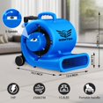 thumbnail image 2 of Ventilador Air Mover BSMTEK 5000 CFM, 1 HP con temporizador, azul, 2 of 7